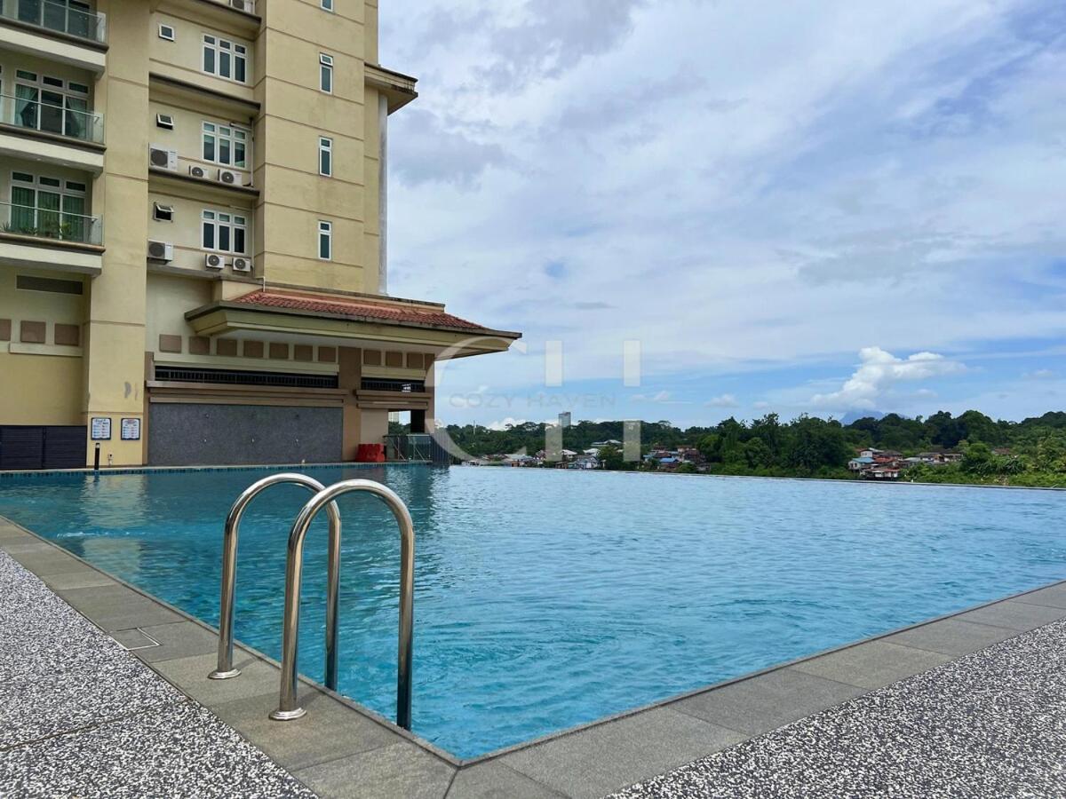 Kuching Riverine Diamond At 3 Pax Apartment Exterior photo